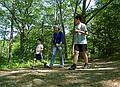 Marks, Joyce, and Gujn.<br />June 15, 2011 - Maudslay State Park, Newburyport, Massachusetts.