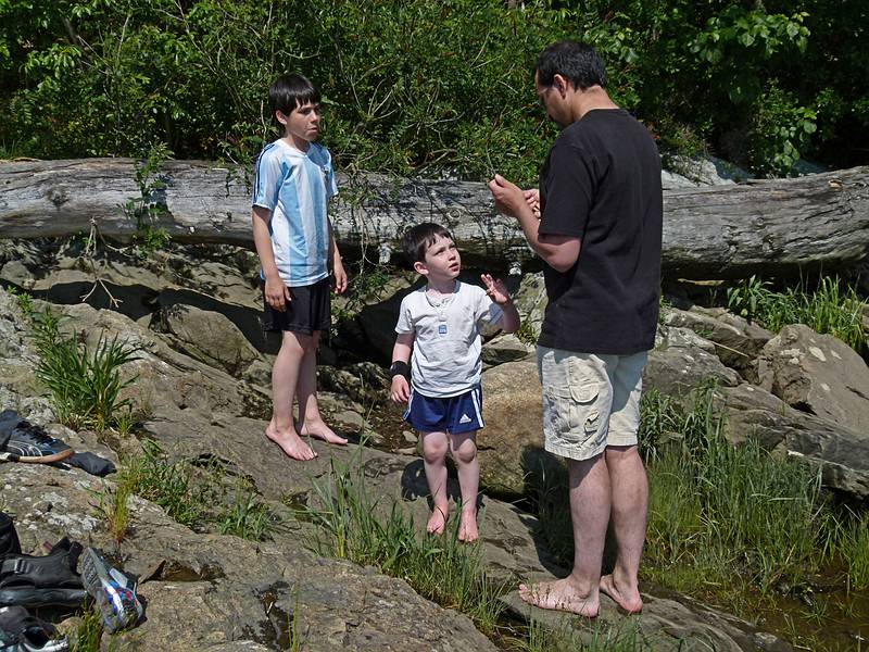 Gujn, Marks and Eric.<br />June 15, 2011 - Maudslay State Park, Newburyport, Massachusetts.