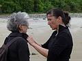 Joyce and Melody.<br />June 17, 2011 - Sandy Point State Reservation, Plum Island, Massachusetts.