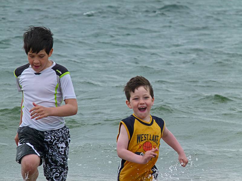 Gujn and Marks.<br />June 17, 2011 - Sandy Point State Reservation, Plum Island, Massachusetts.