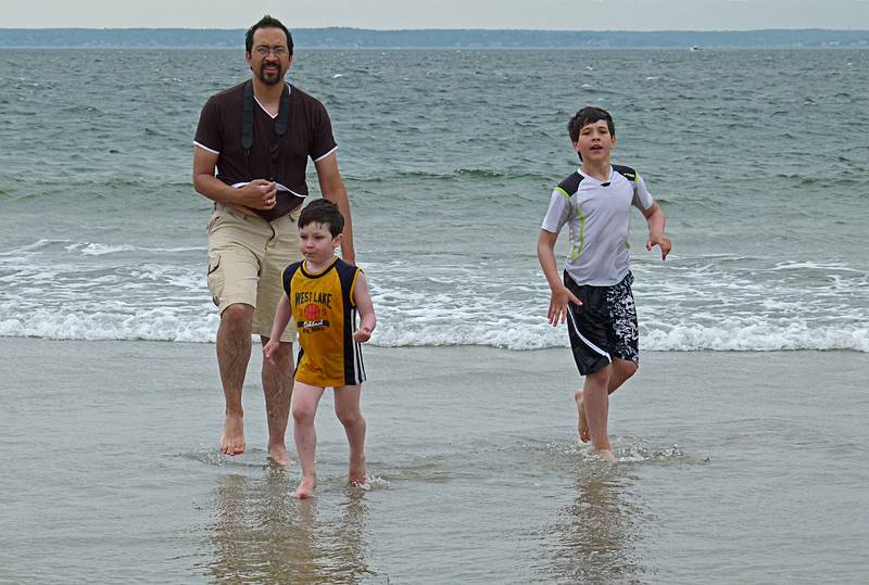 Eric, Marks, and Gujn.<br />June 17, 2011 - Sandy Point State Reservation, Plum Island, Massachusetts.