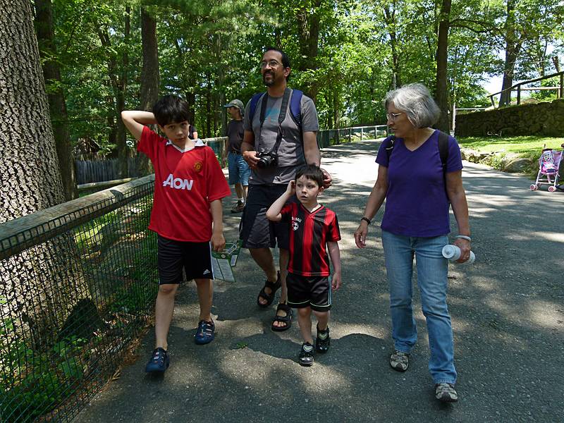 Gujn, Carl in back, Erick, Marks, and Joyyce.<br />June 18, 2011 - Southwick Zoo, Mendon, Massachusetts.