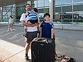 Eric, Marks, and Gujn.<br />End of vacation.<br />June 27, 2011 - Logan Airport, Boston, Massachusetts.
