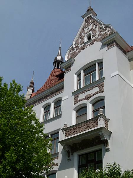 Along Elizabetes Street.<br />June 1, 2011 - Riga, Latvia.