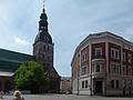 Riga Cathedral (Doms).<br />Doma laukums (square).<br />June 1, 2011 - Riga, Latvia.