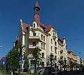 Building housing the Art Nouveau Museum.<br />June 2, 2011 - Corner of Alberta and Strelnieku Streets, Riga, Latvia.