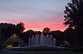 Fountain in Kronvalda Park as seen from K. Valdemara Street.<br />It's 10:41 pm and still enough light for a handheld photo (though noisy at ISO 400).<br />June 2, 2011 - Riga, Latvia.