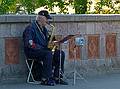 Next to the Freedom Monument.<br />June 3, 2011 - Riga, Latvia.