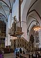 Pulpit.<br />Riga's Lutheran Cathedral (Doms).<br />June 3, 2011 - Riga, Latvia.