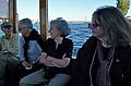 Chuck, Baiba, Joyce, and Betsy.<br />on boat to dinner.<br />June 3, 2011 - Riga, Latvia.