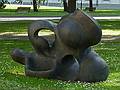 Sculpture on Riga's Castle park?<br />June 5, 2011 - Riga, Latvia.
