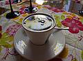 Best hot chocolate ever.<br />At the Aragats Caucasian Kitchen Restaurant.<br />June 5, 2011 - Riga, Latvia.