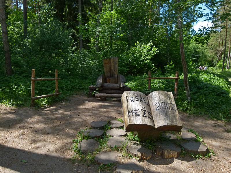 Fairy Tale Woods,.<br />Next to Plostkrogs (Plost tavern) on Highway P130.<br />June 6, 2011 - About 5.6 Km SE of Sabile, Latvia.