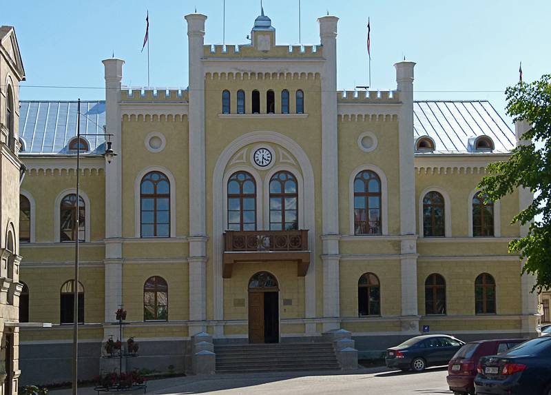 Town Hall.<br />June 6, 2011 - Kuldiga, Latvia.