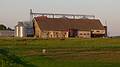 A farm building near the palace/hotel.<br />June 6, 2011 - Meotne, Latvia.