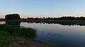 Lielupe (the Rio Grande of Latvia) from the palace property.<br />June 6, 2011 - Meotne, Latvia.