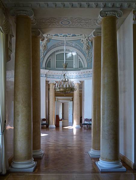 The halls of the palace.<br />June 7, 2011 - Meotne, Latvia.