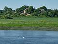 View from a path along Lielupe on the palace property.<br />June 7, 2011 - Meotne, Latvia.