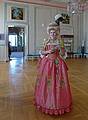 Our charming guide.<br />June 7, 2011 - Rundale Palace, Pilsrundale, Latvia.