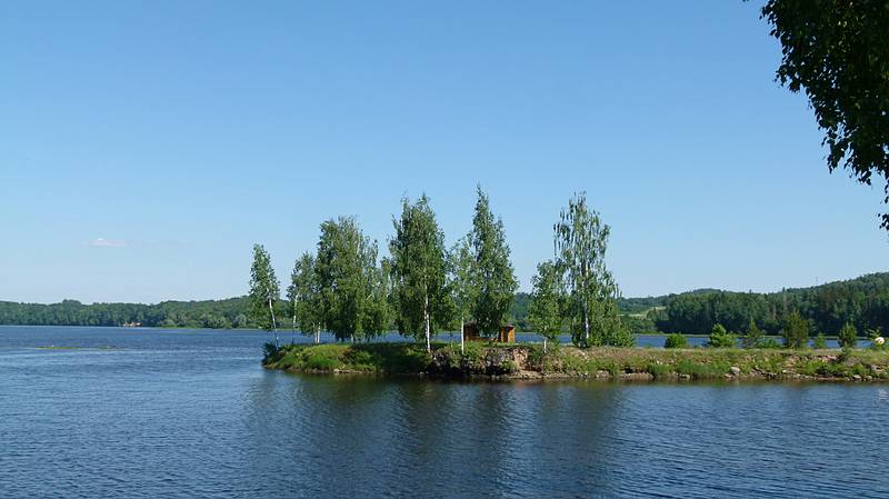 Liepkalni Bakery.<br />Our rest stop off Highway A 6 along the Daugave River.<br />June 7, 2011 - In or near Klintaine, Latvia.