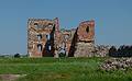 14th century castle ruins.<br />June 8, 2011 - Ludza, Latvia.