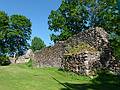 14th century castle ruins.<br />On Castle Island.<br />June 8, 2011 - Aluksne, Latvia.