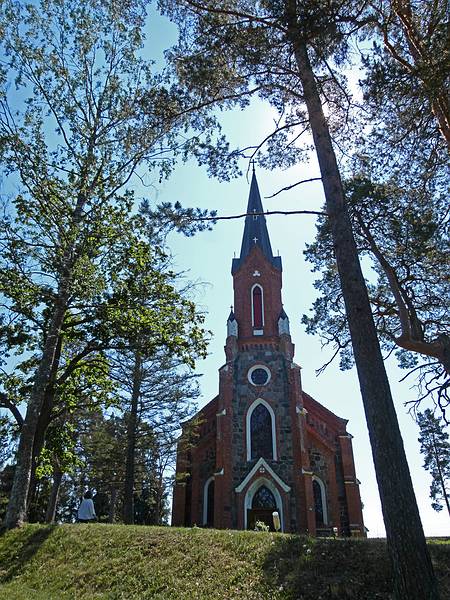 Velena Ev. Lutheran Church.<br />June 9, 2011 - Velena, Vidzeme, Latvia.