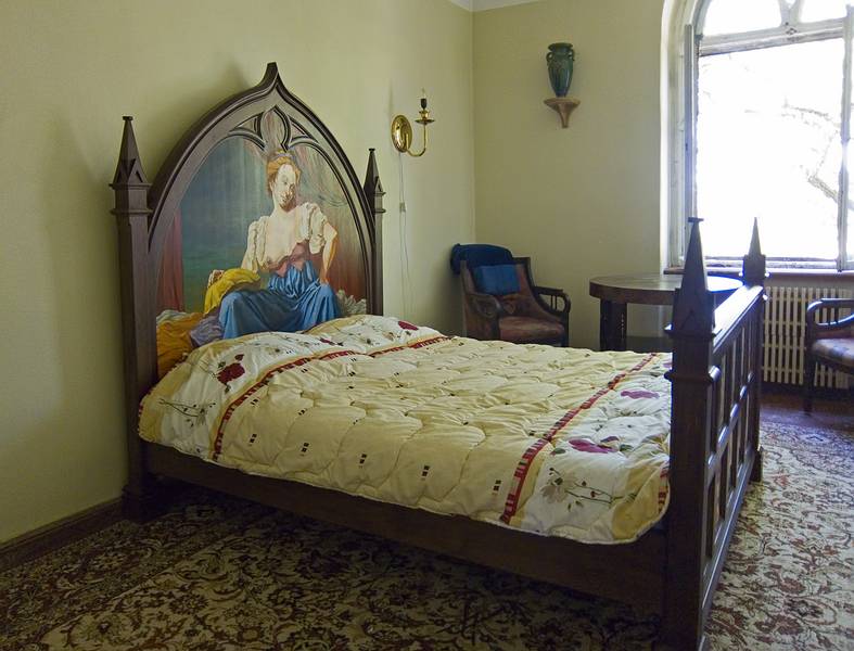 This room was described to us as the men's favorite. Wonder why?<br />Zvartavas Castle owned by the Latvian Union of Artists.<br />June 9, 2011 - Zvartava, Vidzeme, Latvia.