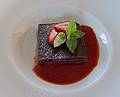 Dessert.<br />June 9, 2011 - At Annas Resort, Zaubes pagasts (parish), Latvia.