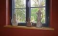 Display in the restaurant.<br />June 10, 2011 - At Annas Resort, Zaubes pagasts (rural municipality), Latvia.