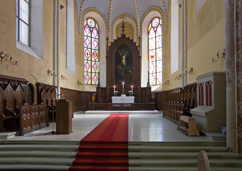 St. John's Lutheran Church.<br />June 10, 2011 - Cesis, Latvia.