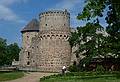 At the Cesis castle ruins.<br />June 10, 2011 - Cesis, Latvia.