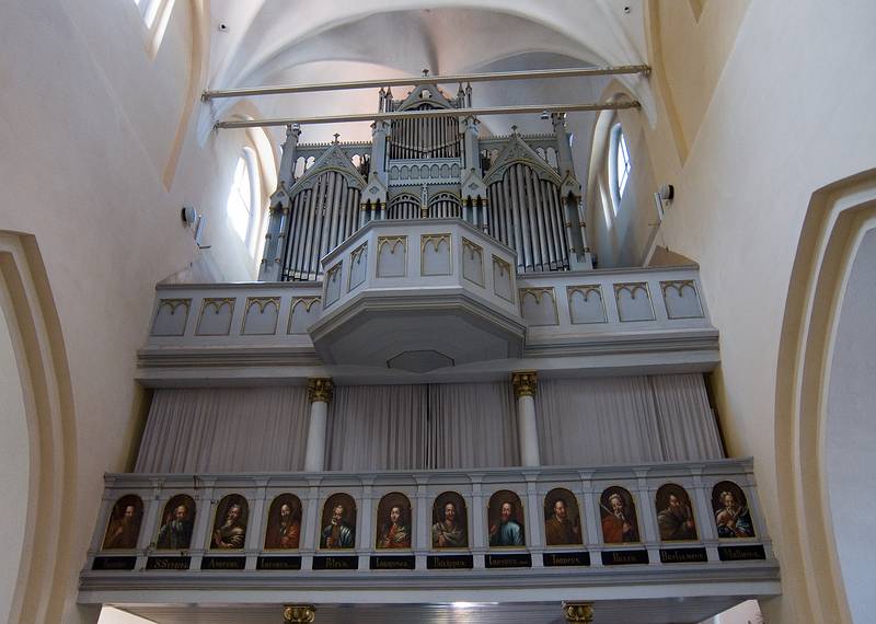 St. Simon Church organ.<br />June 10. 2011 - Valmiera, Latvia.
