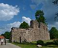 13th century castle ruin.<br />June 10. 2011 - Valmiera, Latvia.
