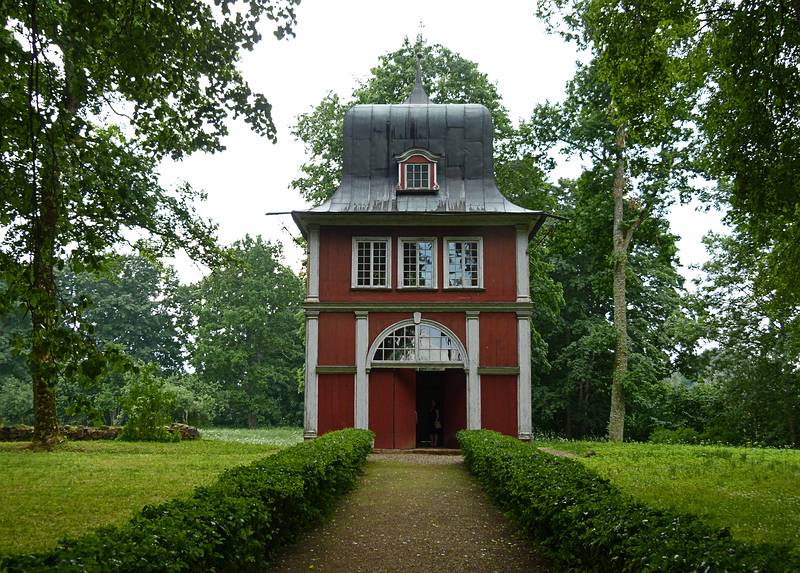 Tea house in the back of the Manor garden.<br />June 10. 2011 - Ungurmuia, Cesis District, Latvia.