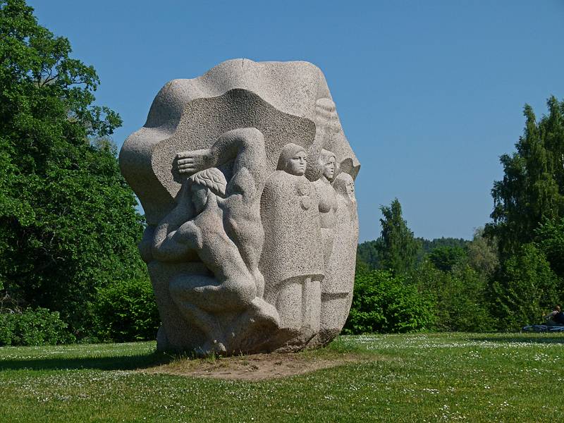 On the castle reservation.<br />June 11, 2011 - Turaida, across the Gauja River from Sigulda, Latvia.