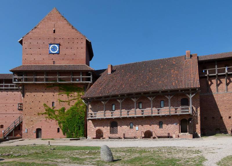 In the courtyard of the castle.<br />June 11, 2011 - Turaida, across the Gauja River from Sigulda, Latvia.