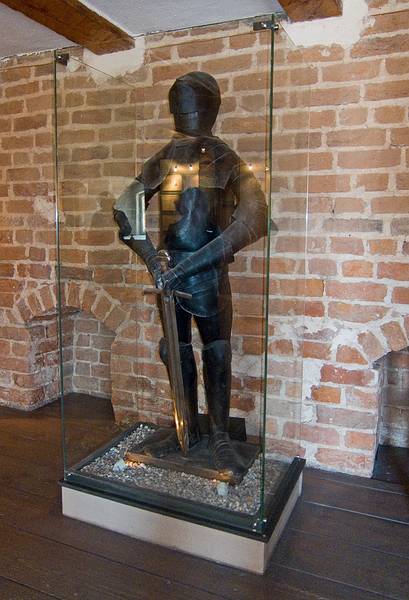 In the castle museum.<br />June 11, 2011 - Turaida, across the Gauja River from Sigulda, Latvia.