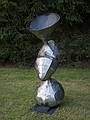 Joseph Montroy: 'Orloff', cast aluminum.<br />'Play', Outdoor Sculpture at Maudslay.<br />Sept. 10, 2011 - Maudslay State Park, Newburyport, Massachusetts.