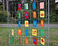 Ellen Hanick: 'Mau-do-ku', recycled materials.<br />'Play', Outdoor Sculpture at Maudslay.<br />Sept. 10, 2011 - Maudslay State Park, Newburyport.