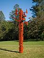 David Davies: 'Signpost', wood, paint, fasteners.<br />'Play', Outdoor Sculpture at Maudslay.<br />Sept. 17, 2011 - Maudslay State Park, Newburyport, Massachusetts.