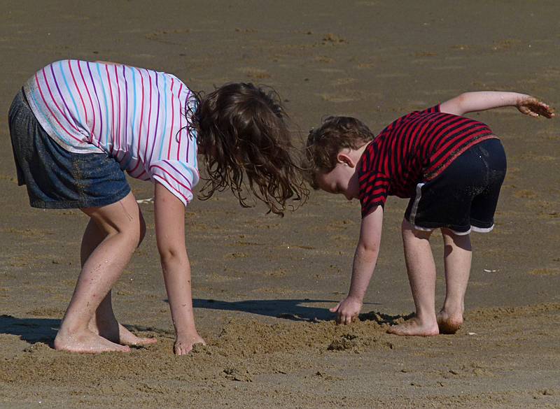 Miranda and Matthew.<br />Oct. 8, 2011 - Parker River National Wildlife Refuge, Plum Island, Massachusetts.