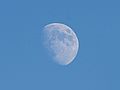 The moon.<br />Nov. 5, 2011 - Sandy Point State Reservation, Plum Island, Massachusetts.