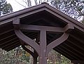 Well roof.<br />Nov. 13, 2011 - Maudslay State Park, Newburyport, Massachusetts.