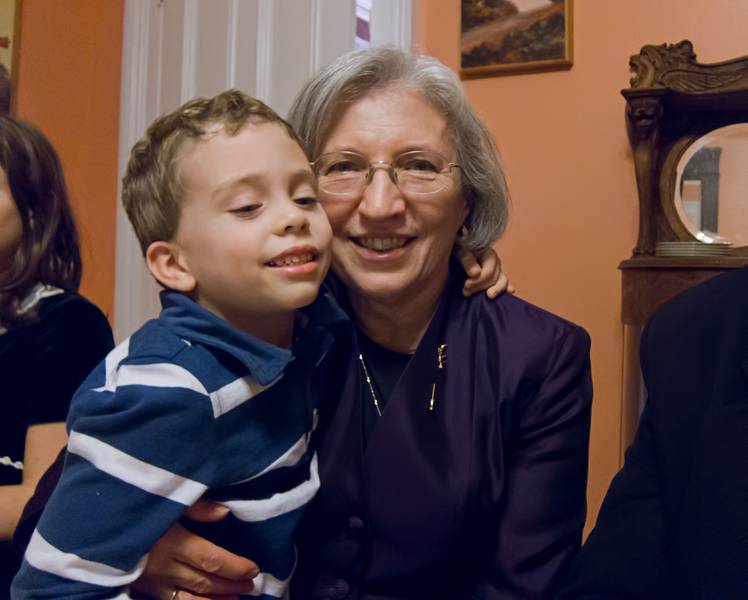 Matthew and Joyce<br />Nov. 24, 2011 - Thanksgiving dinner at Paul and Norma's in Tewskbury, Massachusetts.