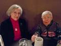 Joyce and Marie at Ten Center Street Restaurant.<br />Dec. 2011 - Newburyport, Massachusetts.