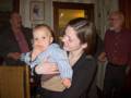 Skyler and her son.<br />Dec. 17, 2011 - At Ron and Kathie's in Merrimac, Massachusetts.