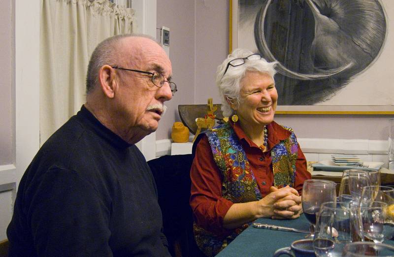Ray and Deb.<br />Dec. 24, 2011 - Merrimac, Massachusetts.