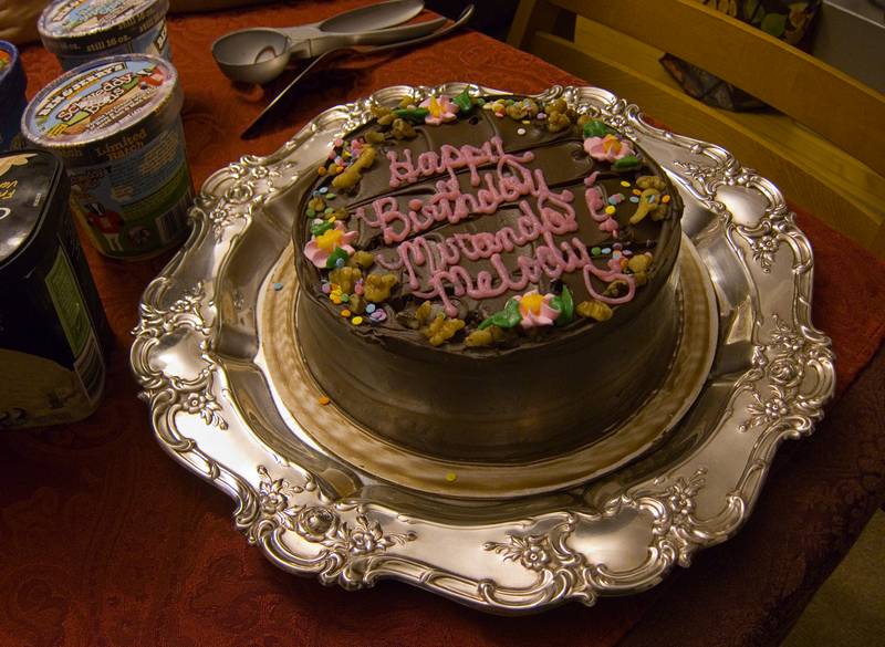 Miranda's birthday and celebrating Melody's birthday also.<br />Dec. 26, 2011 - Merrimac, Massachusetts.