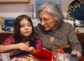 Miranda opening one of her presents and Memere Joyce.<br />Miranda's birthday and celebrating Melody's birthday also.<br />Dec. 26, 2011 - Merrimac, Massachusetts.